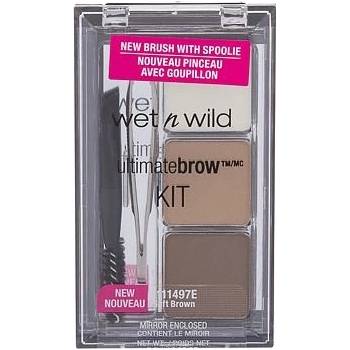 Wet n Wild Ultimate Brow set a paletka na obočí Soft Brown 2,5 g