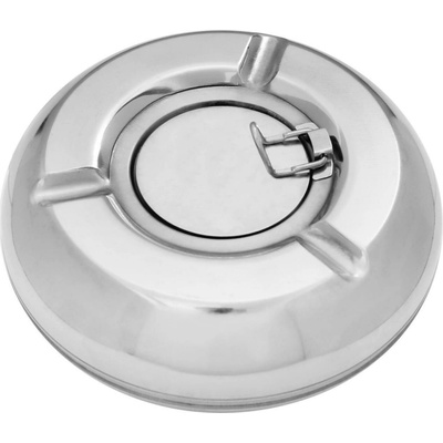 Onpira Nerezový popolník okrúhly s vekom