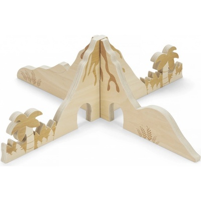 TICK-IT Dřevěná stavebnice - dinosauři