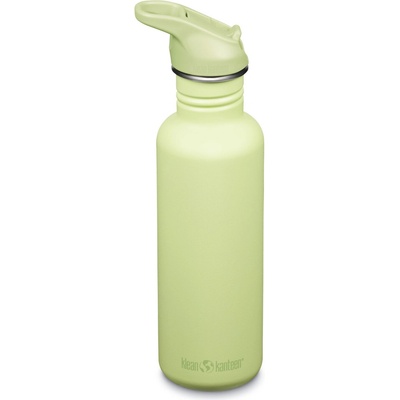 Klean Kanteen Classic 800 ml (w/Flip Seal Sport Cap) Цвят: светло зелен