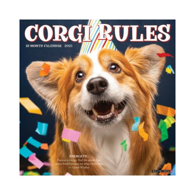 Corgi Rules 12 X 12 Wall 2026
