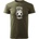DRAGOWA Тениска с къс ръкав Special Forces, маслиненозелена, 160 г/м2 (6463)
