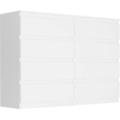 Framire Komoda se zásuvkami Bílá 140 x 40 x 98 cm Modern R140S8