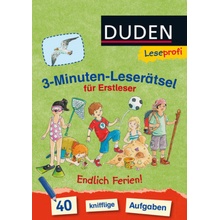 3-Minuten-Leserätsel für Erstleser: Endlich Ferien!