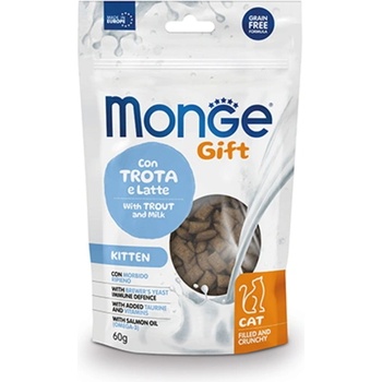 Monge Gift Хрупкави джобчета Monge Gift Kitten - 0.06кг