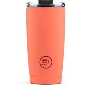 Cool Bottles Termo 550 ml цвят сьомга, черно 550 ml (cbt55pac)