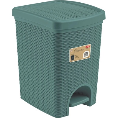 Stefanplast Odpadkový kôš 20 l, zelenošedý