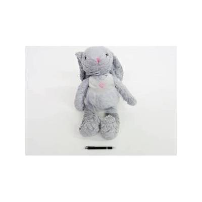 Tulilo Mascot Bunny Rose 32 cm grey