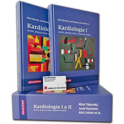 Kardiologie I. II. komplet 2 knihy pouzdře