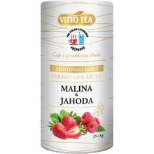 VITTO TEA Malina a jahoda 15 x 3 g