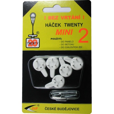 Háček TWENTY mini 2, 5ks