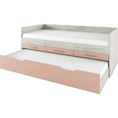 ИРИМ Легло сандвич Сити 2035 дъб пиемона / розова праскова