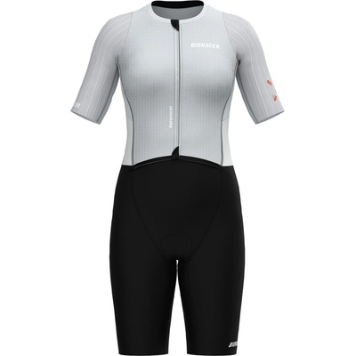 Bioracer Дамски скин за колоездене Bioracer Women's Epic Aero Tri Suit Kit Cycling skinsuit - Cool Grey (102-5405-0112)