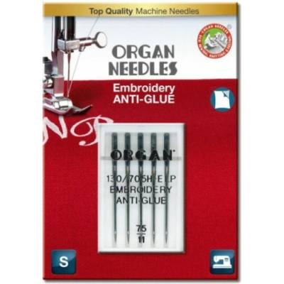 Ihly ORGAN vyšívacie ANTIGLUE (5x75)