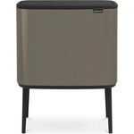 Brabantia Кош за боклук Brabantia Bo Touch 651105, 36 л, Плавно и безшумно отваряне, Голям отвор, Сив (651105)