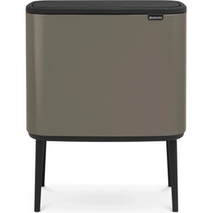 Brabantia Кош за боклук Brabantia Bo Touch 651105, 36 л, Плавно и безшумно отваряне, Голям отвор, Сив (651105)