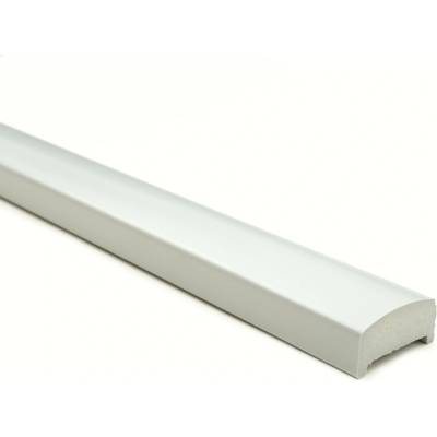 Everwood Madlo ploché malé 44x22mm Barva: Světle šedá