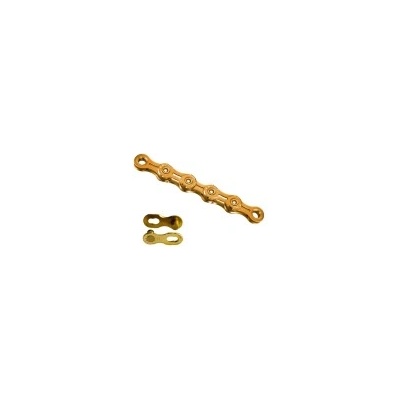 KMC Верига KMC X11EL Waxed 11speed 118L Ti-N Gold