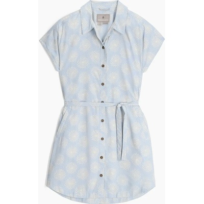 Roayal Robins W Camino Pucker Dress svetlomodrá