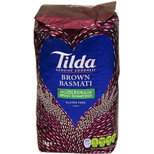 Tilda Basmati celozrná hnedá ryža 1 kg