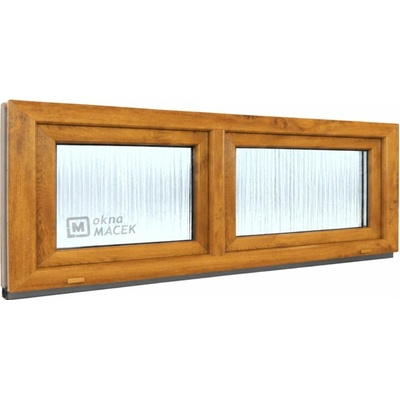 Kömmerling 70 Ad S/S 1800 X 500 mm Winchester/Bílá jednostranně Sklo Ornamentální kůra čirá Neotevíratelné