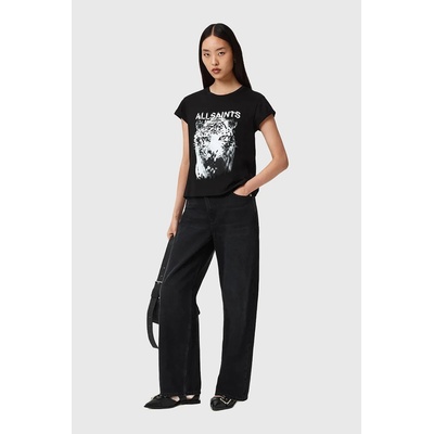 Памучна тениска AllSaints (W106JD)
