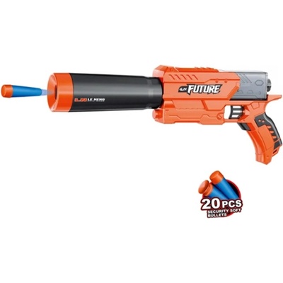 Sonne Детска играчка Sonne - Mercy, пистолет с 20 меки патрона (sonne1052)