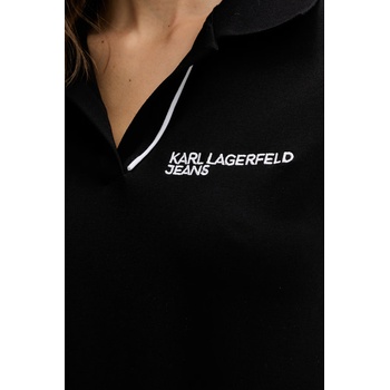 Karl Lagerfeld Jeans Тениска с яка Karl Lagerfeld Jeans (B2W17066)