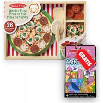АКЦИЯ: Melissa & Doug комплект за пица парти + Water WOW водно рисуване приказки БЕЗПЛАТНО (AS_6074863_6074889)