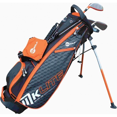 MKids Pro Half (125cm) juniorský golfový set, oranžový dětské, pravé, stand bag (na záda), grafit, standardní – Zboží Dáma