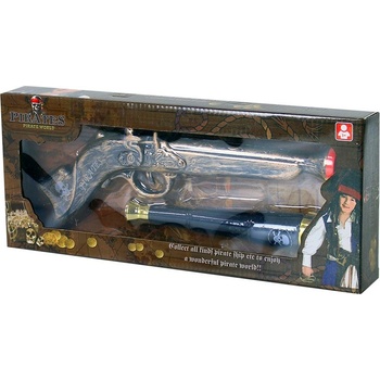 Rappa pirátská sada s pistolí a dalekohledem 8590687197633