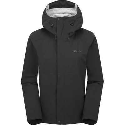 Rab Дамско водоустойчиво яке Rab Women's Firewall Jacket Waterproof jacket - Black - размер 42 (EU) (102-4622-0114)
