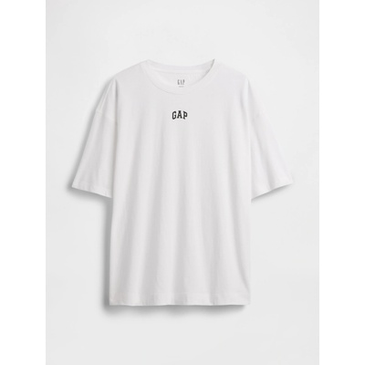 GAP Oversize tričko s logom VintageSoft biela