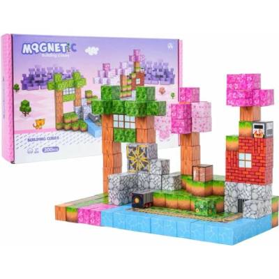 JOKO Sada Magnetické kocky 3D 200ks