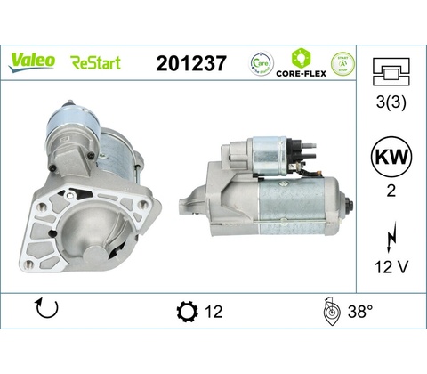 Startér VALEO 201237
