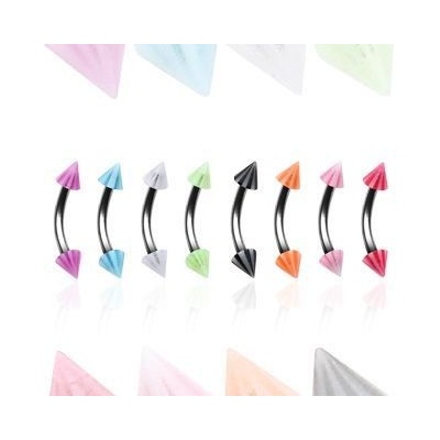 Šperky4U piercing do obočí OB01117-B