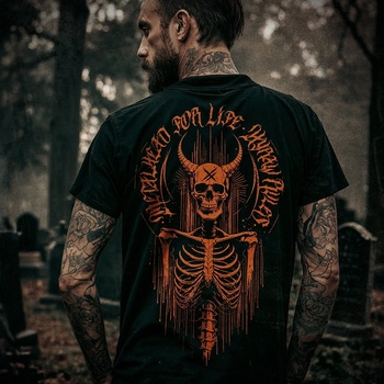 HYRAW мъжка тениска hyraw - horned - 261ts03