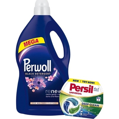 Perwoll Renew Dark Bloom prací gel 4,25 l 76 PD