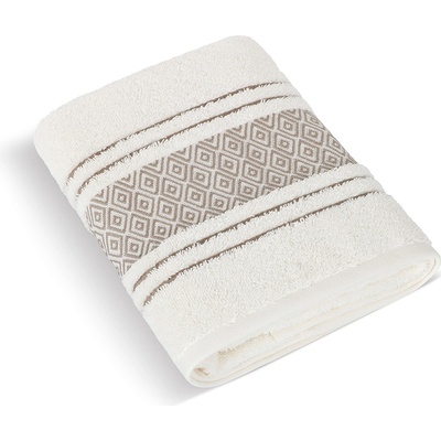 Brotex Froté osuška Mozaika 70x140cm 550g krémová