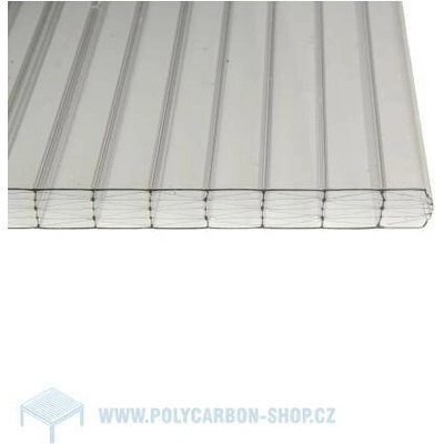 Lexan Polykarbonátová deska komorová 9 stěn 16 mm 2UV 1000 x 1000 mm čirá 1 ks