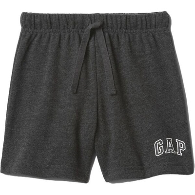 GAP V FRCH LOGO Chlapecké tepláky tmavě šedá