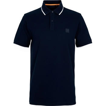 Boss Блуза с яка Boss Men's Pique Logo Polo Shirt - Dark Blue