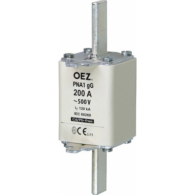 PNA1 16A gG Pojistková vložka AC 500V/DC 440V vel.1 OEZ:40428