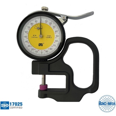 MIROTECH Дебеломер Microtech 137011021, 0-1 mm, 0.001 mm, 25 mm, ±5 μm (137011021)