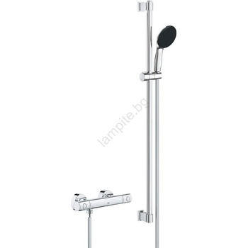 GROHE 34857000 - Термостатен душ смесител precision get 12 хром гланц (gh1267)