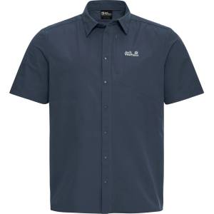 Jack Wolfskin Мъжка риза с копчета Jack Wolfskin Prelight Suncool Shirt - Midnight Sky (033-3070-0211)