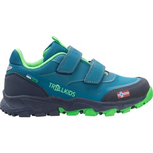 Trollkids Детски мултиспорт обувки Trollkids Kid's Preikestolen Hiker Multisport shoes - Dark Marine / Fresh Green - размер 40 (EU) (702-2108-0826)