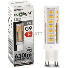 ECOLIGHT LED žiarovka G9 7W neutrálna biela