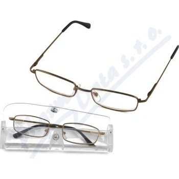 Dioptrické okuliare čtecí American Way šedé v etui