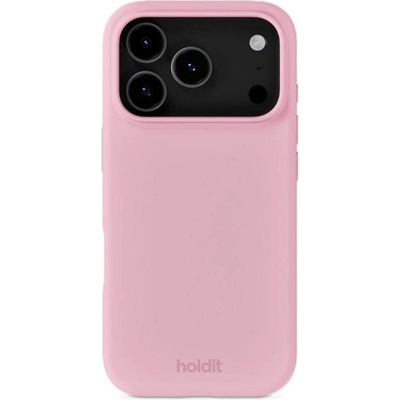 Holdit Калъф Holdit - Silicone, iPhone 17 Pro, розов (7330985168123)
